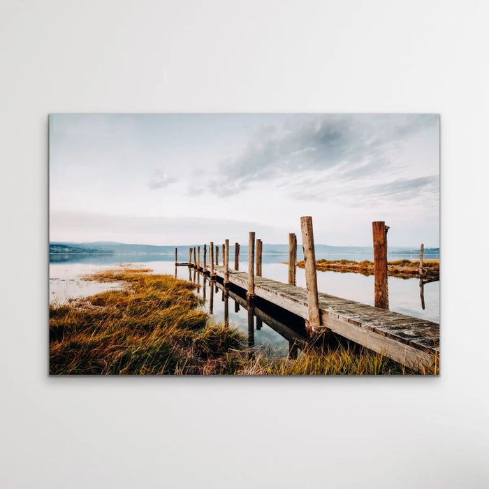 Tamar River Jetty -  Tasmania Photographic Art Print