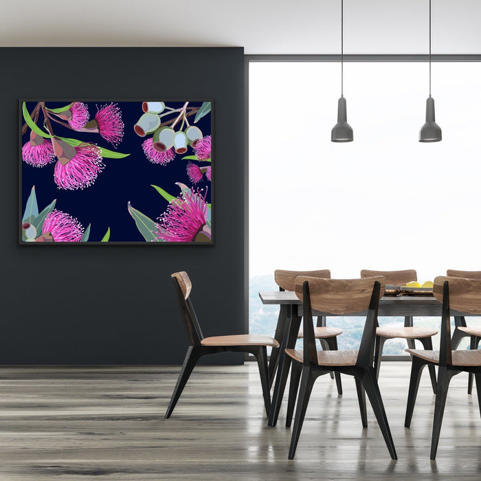 The Colours Of The Bush - Australian Native Eucalyptus Art Print Stretched Canvas Wall Art