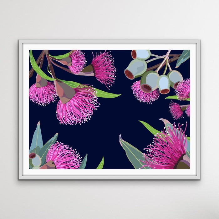 The Colours Of The Bush - Australian Native Eucalyptus Art Print Stretched Canvas Wall Art