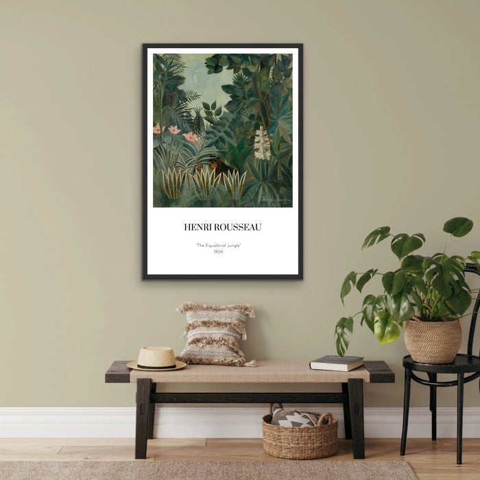 The Equatorial Jungle by Henri Rousseau, Wall Art, Ozark Home 