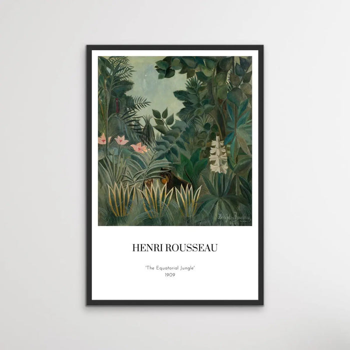 The Equatorial Jungle by Henri Rousseau, Wall Art, Ozark Home 