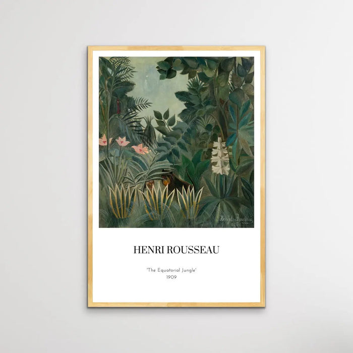 The Equatorial Jungle by Henri Rousseau, Wall Art, Ozark Home 