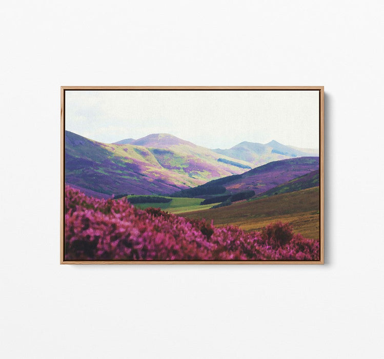 The Highlands - Highland Scotland Canvas Wall Art Print, Wall Art, Ozark Home 