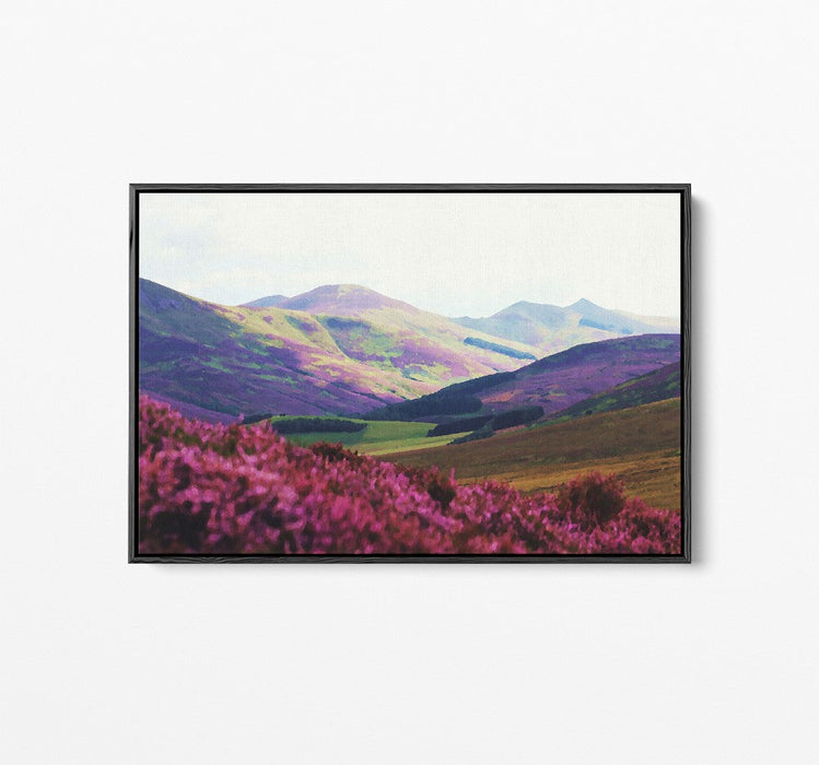 The Highlands - Highland Scotland Canvas Wall Art Print, Wall Art, Ozark Home 