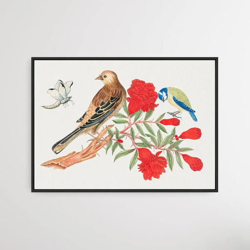 The Smithsonian 18th Century Brown and Black Bird, Wall Art, Ozark Home 