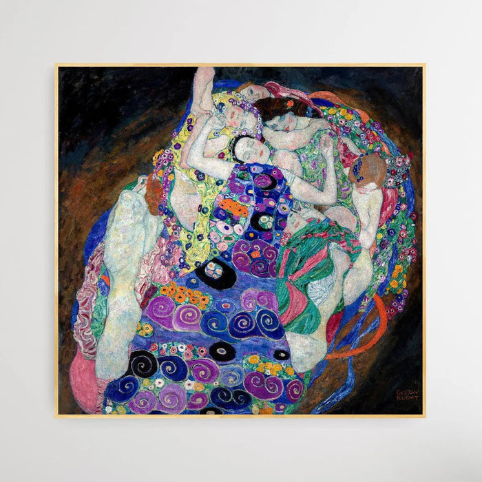 The Virgin by Gustav Klimt (1913) - Square Abstract Wall Art Print, Wall Art, Ozark Home 