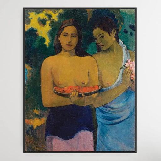 Two Tahitian Women (1899) by Paul Gauguin, Wall Art, Ozark Home 