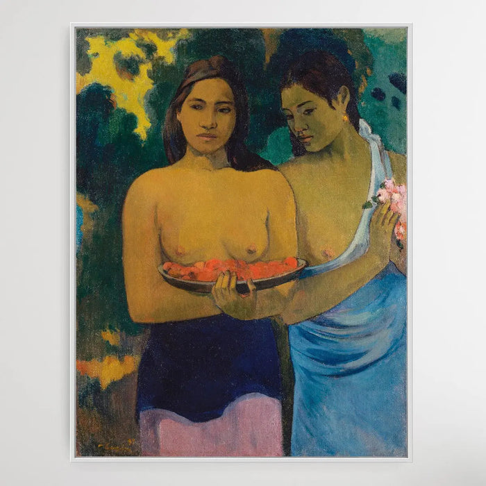 Two Tahitian Women (1899) by Paul Gauguin, Wall Art, Ozark Home 