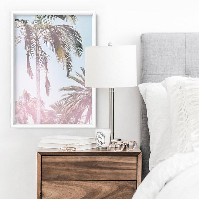 California Pastels / Palm Views - Art Print, Wall Art, Ozark Home 