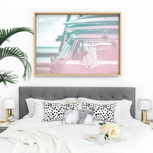 California Pastels / Kombi - Art Print, Wall Art, Ozark Home 