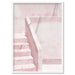 Palm Springs Pastels / Pink Terrazzo Stairs - Art Print, Wall Art, Ozark Home 