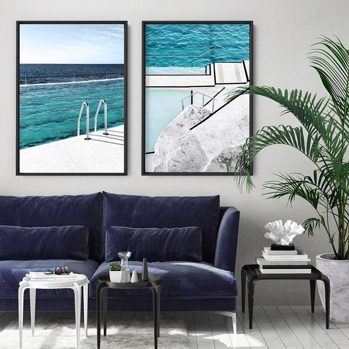 Bondi Icebergs Pool V - Art Print, Wall Art, Ozark Home 