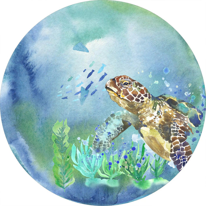 Under The Sea - Round Porthole Illustrations