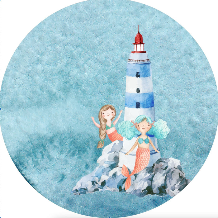 Under The Sea - Round Porthole Illustrations