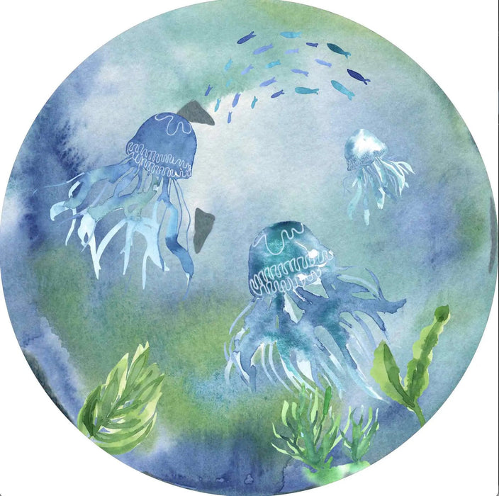 Under The Sea - Round Porthole Illustrations