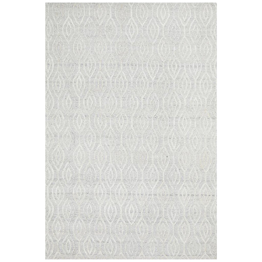 Vada White Winter Wish Handtufted Contemporary Rug, Rugs, Ozark Home 