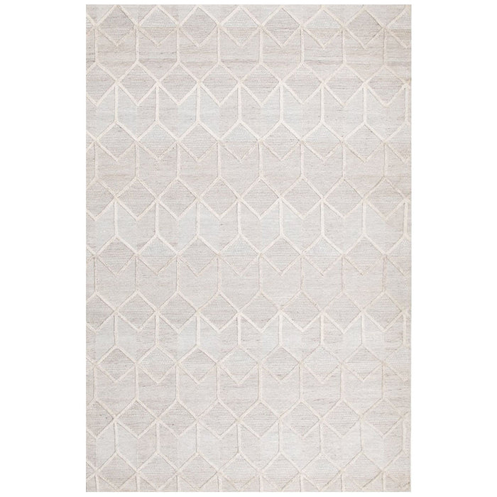 Vada Grey Winter Brush Handtufted Contemporary Rug, Rugs, Ozark Home 