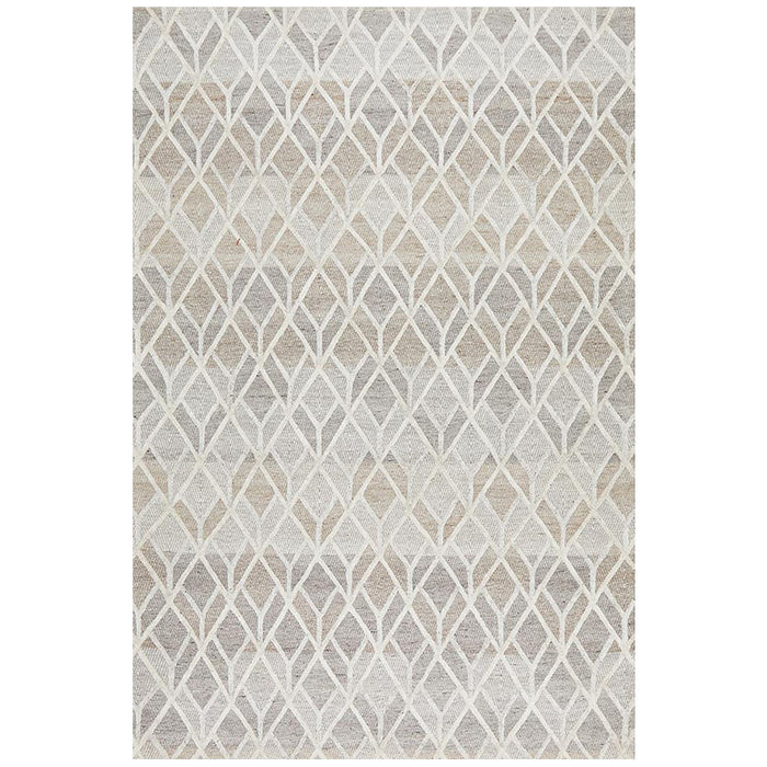 Vada Sand Winter Hills Handtufted Contemporary Rug, Rugs, Ozark Home 