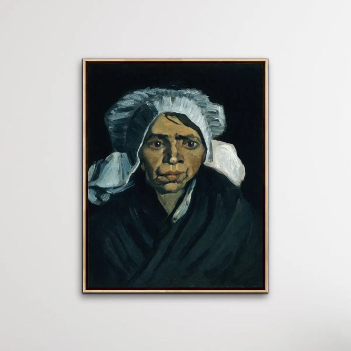 Vincent van Gogh's Head of a Peasant Woman (1884) - Print of Original Artwork, Wall Art, Ozark Home 