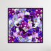 Viola the Violet Flower - Abstract Square Canvas Flower Print, Wall Art, Ozark Home 