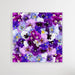 Viola the Violet Flower - Abstract Square Canvas Flower Print, Wall Art, Ozark Home 