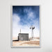 Windmill - Australian Landscape Outback Photographic Print, Wall Art, Ozark Home 