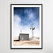 Windmill - Australian Landscape Outback Photographic Print, Wall Art, Ozark Home 