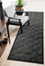 Luxor Black & Gold Art Deco Luxury Runner Rug, Rugs, Ozark Home 