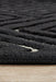 Luxor Black & Gold Art Deco Luxury Runner Rug, Rugs, Ozark Home 