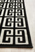 Luxor Black & Gold Art Deco Square Luxury Runner Rug, Rugs, Ozark Home 