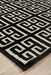 Luxor Black & Gold Art Deco Square Luxury Rug, Rugs, Ozark Home 