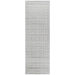Luxor Silver Art Deco Square Luxury Runner Rug, Rugs, Ozark Home 