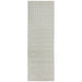 Luxor Natural & White Art Deco Square Luxury Runner Rug, Rugs, Ozark Home 