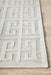 Luxor Natural & White Art Deco Square Luxury Rug, Rugs, Ozark Home 