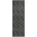Luxor Black & Gold Art Deco Pattern Luxury Runner Rug, Rugs, Ozark Home 
