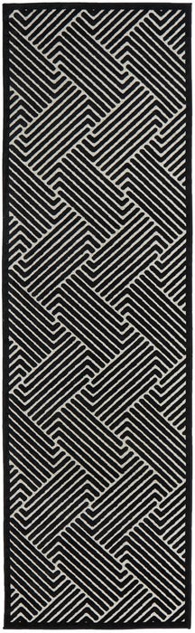 Luxor Black & Gold Art Deco Pattern Luxury Rug, Rugs, Ozark Home 