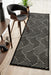 Luxor Black & Gold Art Deco Pattern Luxury Runner Rug, Rugs, Ozark Home 