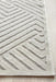 Luxor Natural & White Art Deco Pattern Luxury Runner Rug, Rugs, Ozark Home 