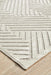 Luxor Natural & White Art Deco Pattern Luxury Rug, Rugs, Ozark Home 