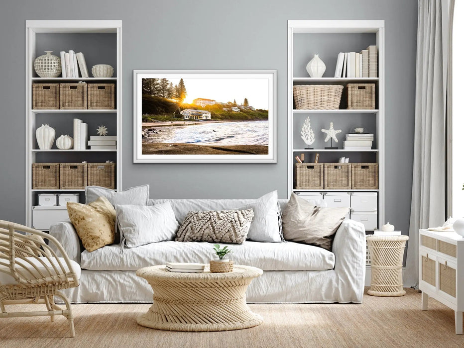 Yamba Main Beach - Photographic Beach Print, Wall Art, Ozark Home 