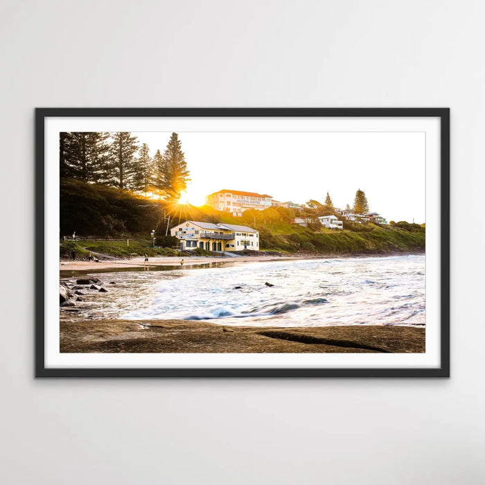 Yamba Main Beach - Photographic Beach Print, Wall Art, Ozark Home 