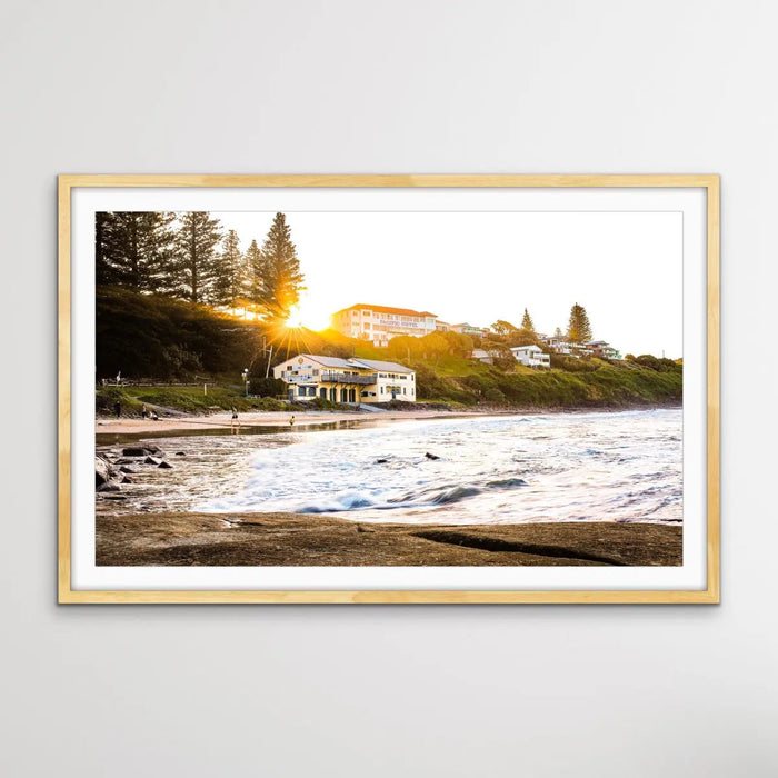 Yamba Main Beach - Photographic Beach Print, Wall Art, Ozark Home 