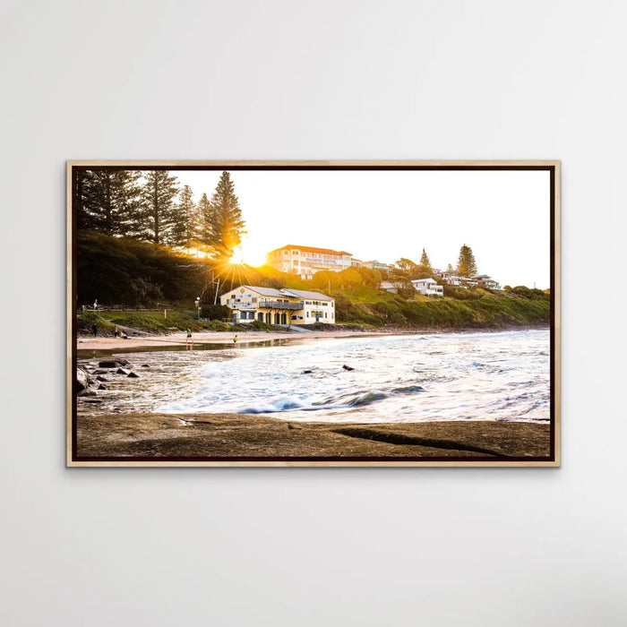 Yamba Main Beach - Photographic Beach Print, Wall Art, Ozark Home 