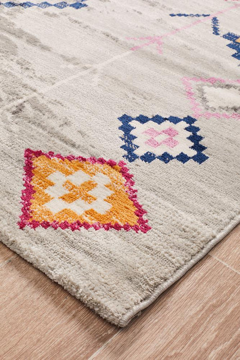 Zile Silver Bohemian Inspired Vintage Rug, Rugs, Ozark Home 