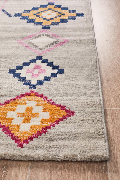 Zile Silver Bohemian Inspired Vintage Rug, Rugs, Ozark Home 