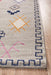 Zile Grey Aztec Symbol Diamond Vintage Rug, Rugs, Ozark Home 