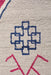 Zile Grey Aztec Symbol Diamond Vintage Rug, Rugs, Ozark Home 