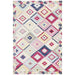 Zile Multicoloured Diamond Patchwork Vintage Rug, Rugs, Ozark Home 