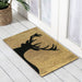 Deer PVC Backed Doormat, 50x80cm - Ozark Home