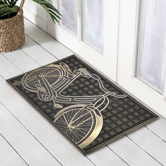 Bicycle Doormat, 45x75cm - Ozark Home